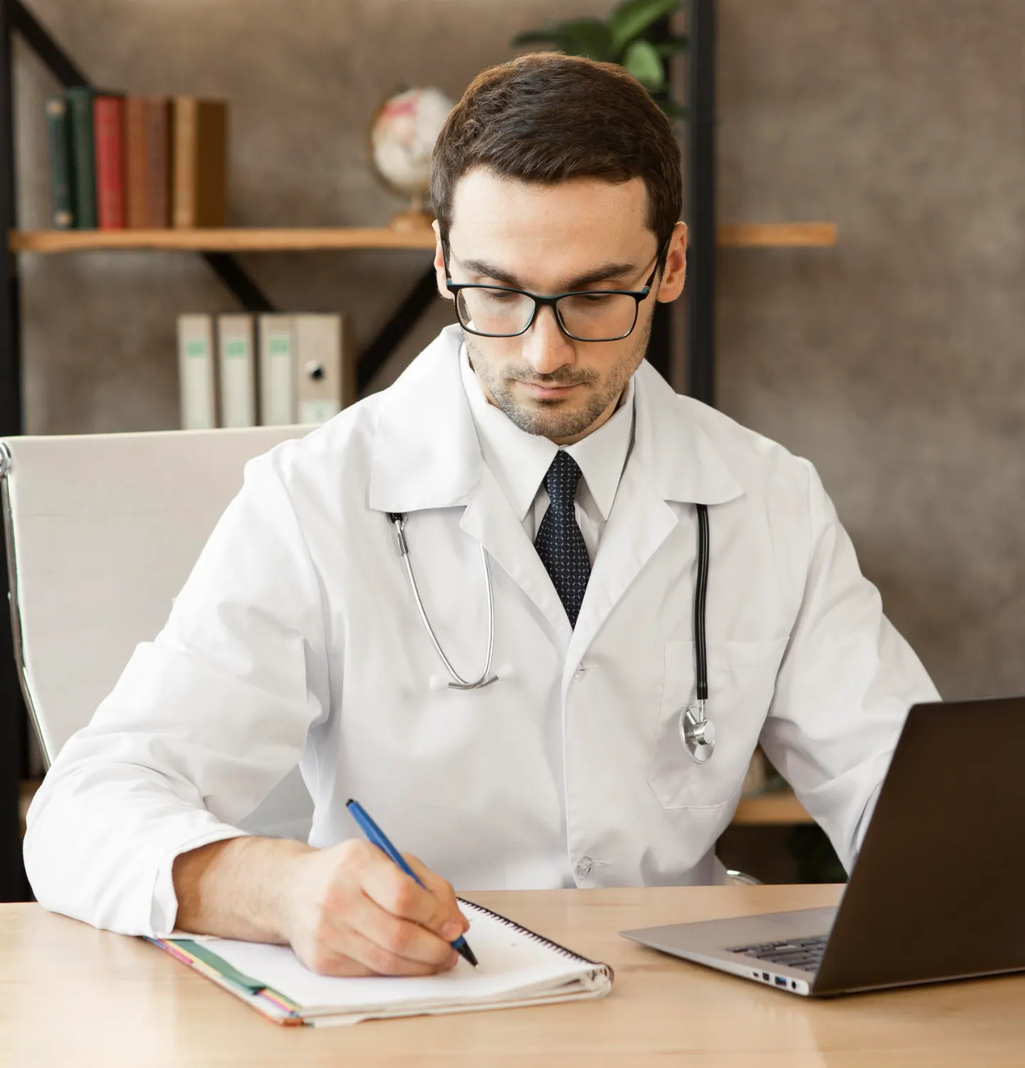 Provider reviewing claim status